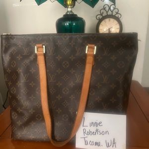Authentic Louis Vuitton Cabas mezzo